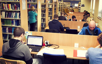 Dublin Business School campus and student environment